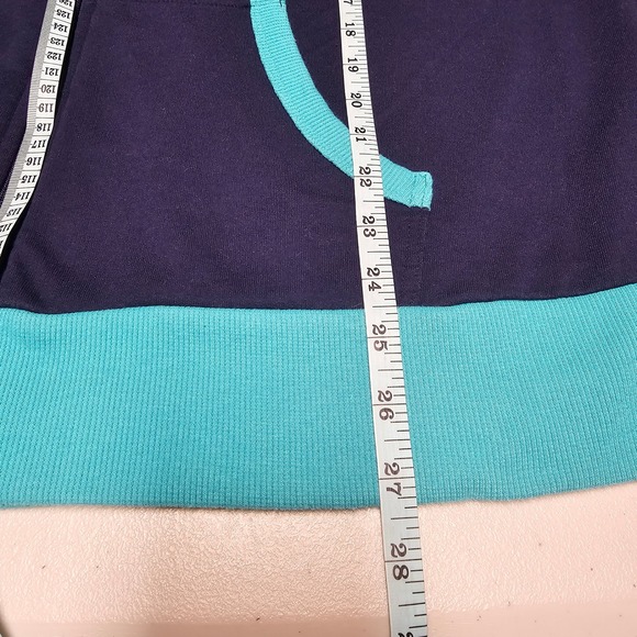 Disney Parks Pixar Characters Full Zip Hoodie Jacket Blue Turquoise 1X - Picture 5 of 10